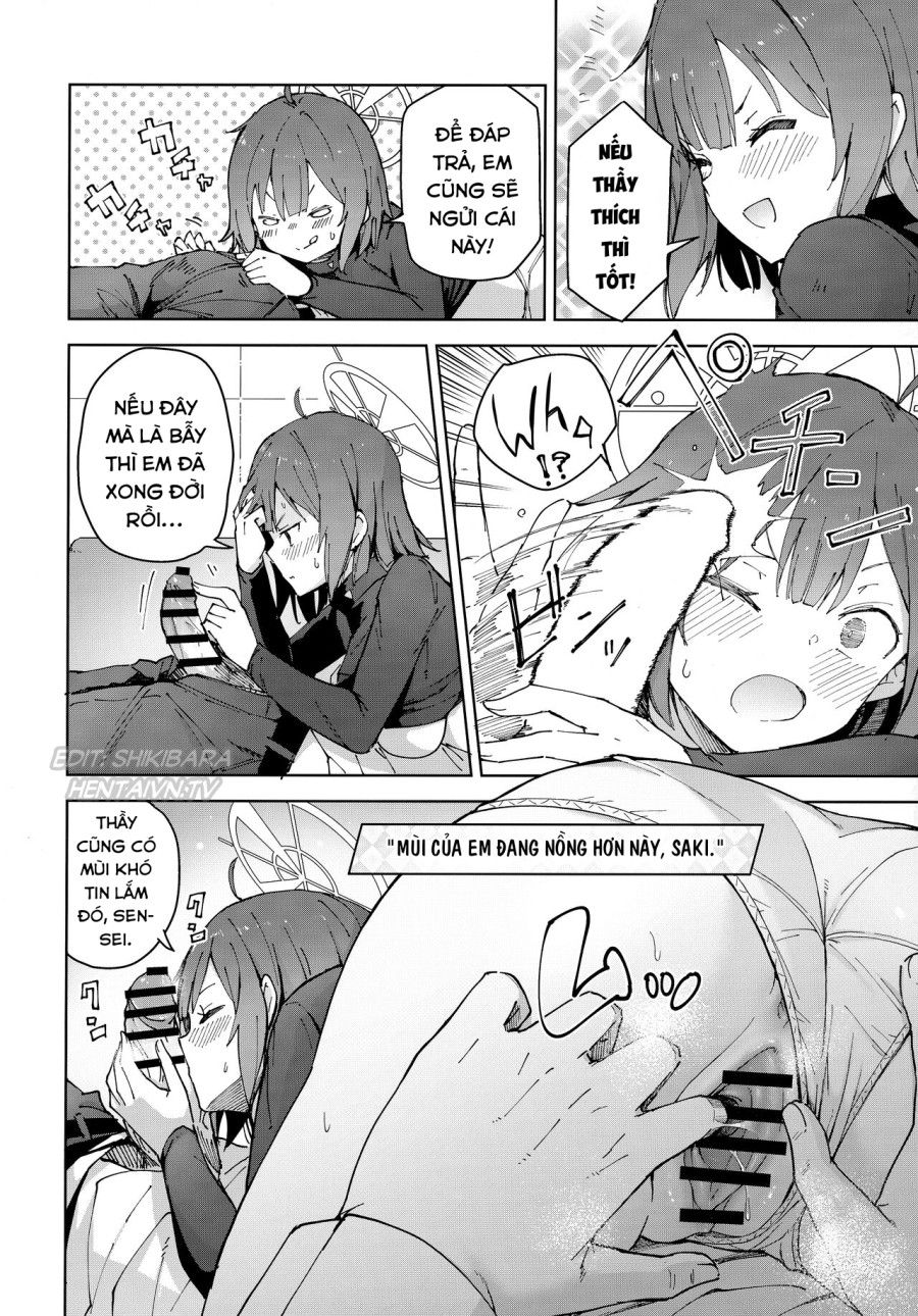 Tôi Nứng Sau Khi Ngửi Mùi Của Saki Oneshot page 16 - Giả Dược