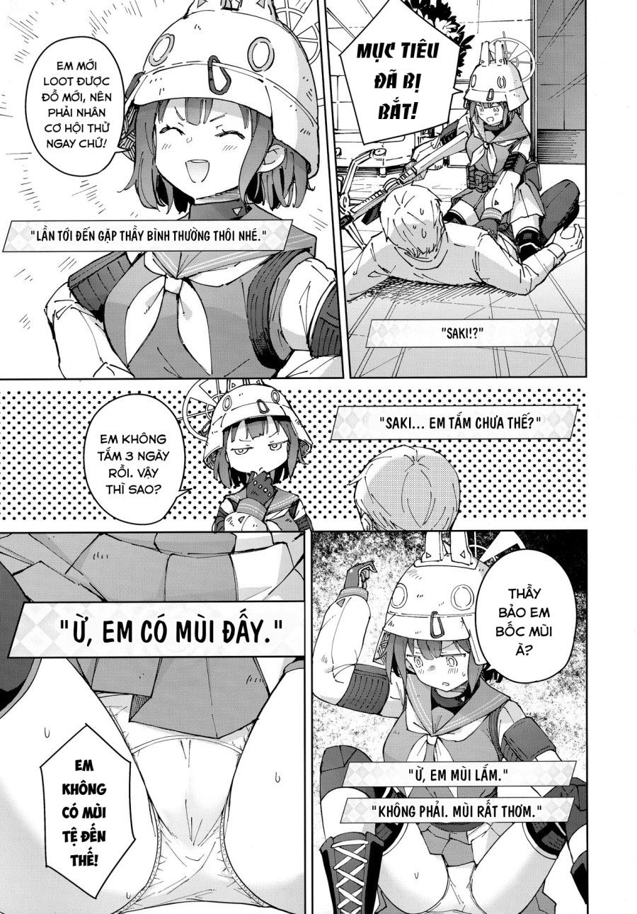 Tôi Nứng Sau Khi Ngửi Mùi Của Saki Oneshot page 9 - Giả Dược