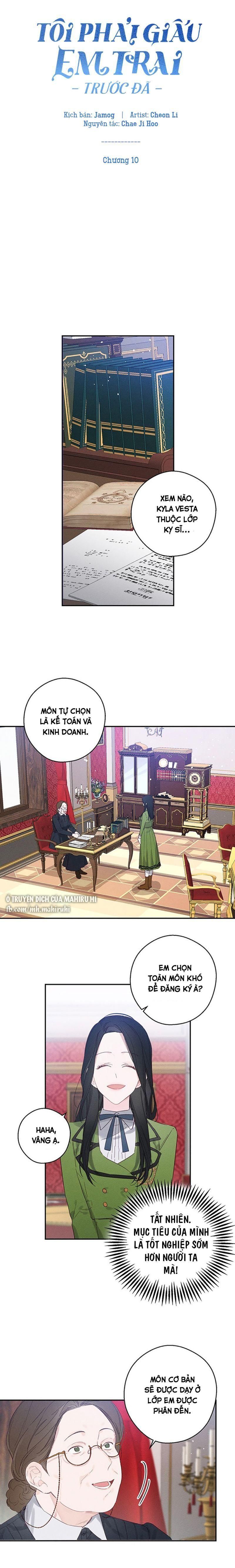 đọc truyện Tôi Phải Giấu Em Trai Trước Đã Chương 10 ảnh 9 tại Thiên Thai Truyện