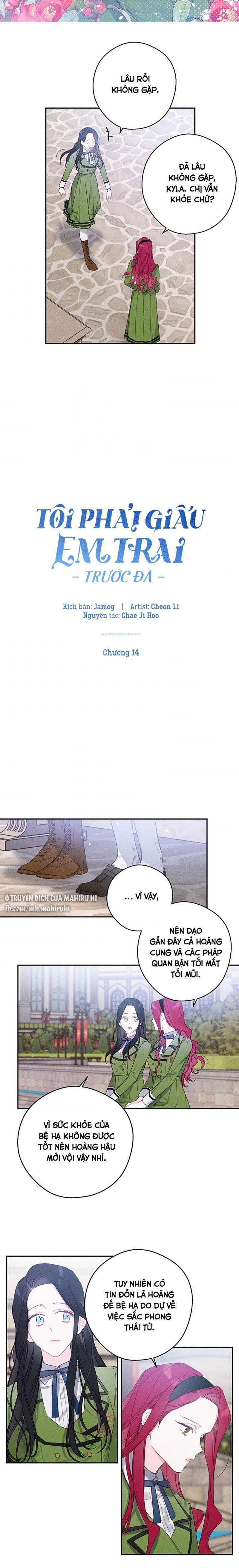 đọc truyện Tôi Phải Giấu Em Trai Trước Đã Chương 14 ảnh 5 tại Thiên Thai Truyện