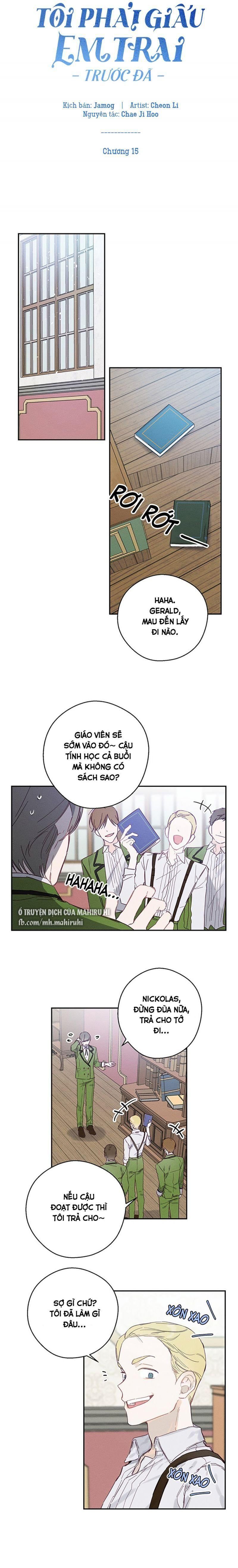 đọc truyện Tôi Phải Giấu Em Trai Trước Đã Chương 15 ảnh 6 tại Thiên Thai Truyện