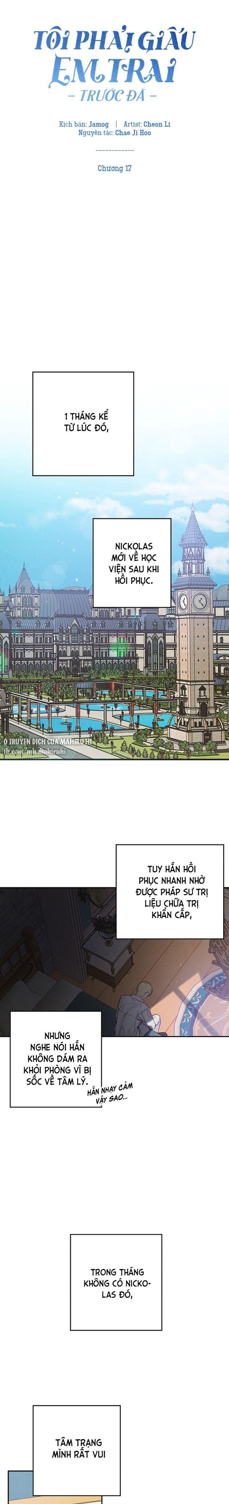 đọc truyện Tôi Phải Giấu Em Trai Trước Đã Chương 17 ảnh 6 tại Thiên Thai Truyện