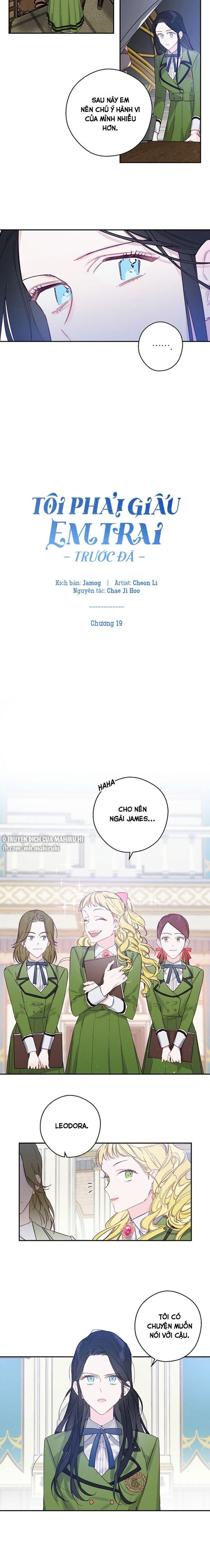 đọc truyện Tôi Phải Giấu Em Trai Trước Đã Chương 19 ảnh 7 tại Thiên Thai Truyện