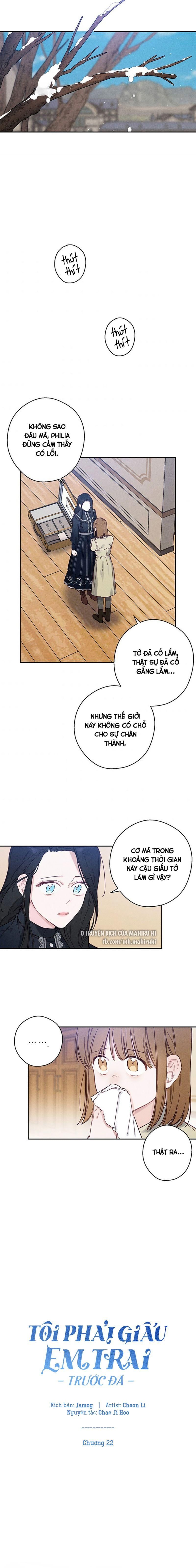 đọc truyện Tôi Phải Giấu Em Trai Trước Đã Chương 22 ảnh 5 tại Thiên Thai Truyện