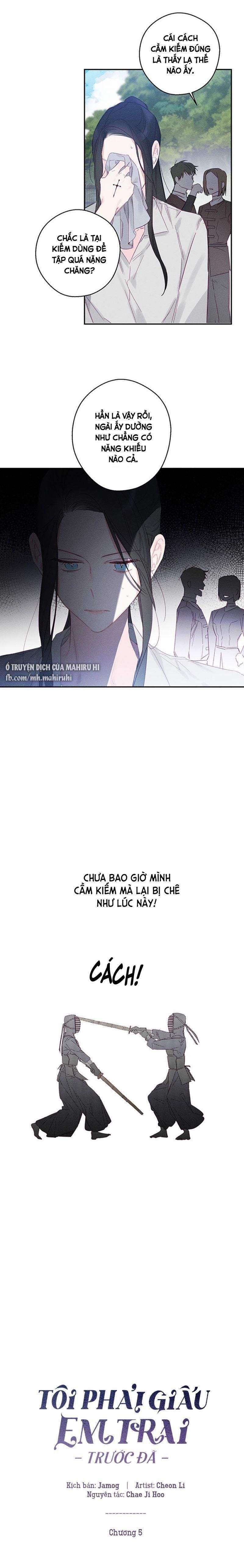 đọc truyện Tôi Phải Giấu Em Trai Trước Đã Chương 5 ảnh 6 tại Thiên Thai Truyện