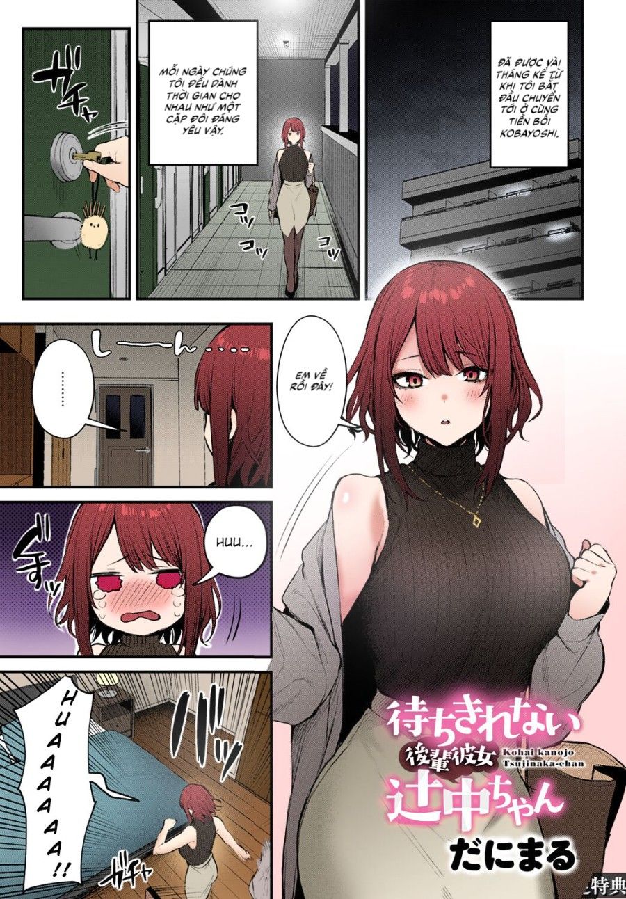 đọc truyện Tôi Rất Nóng Lòng Chờ Đợi Bạn Gái Cấp Dưới Tsujinaka-chan Của Mình Oneshot ảnh 2 tại Giả Dược