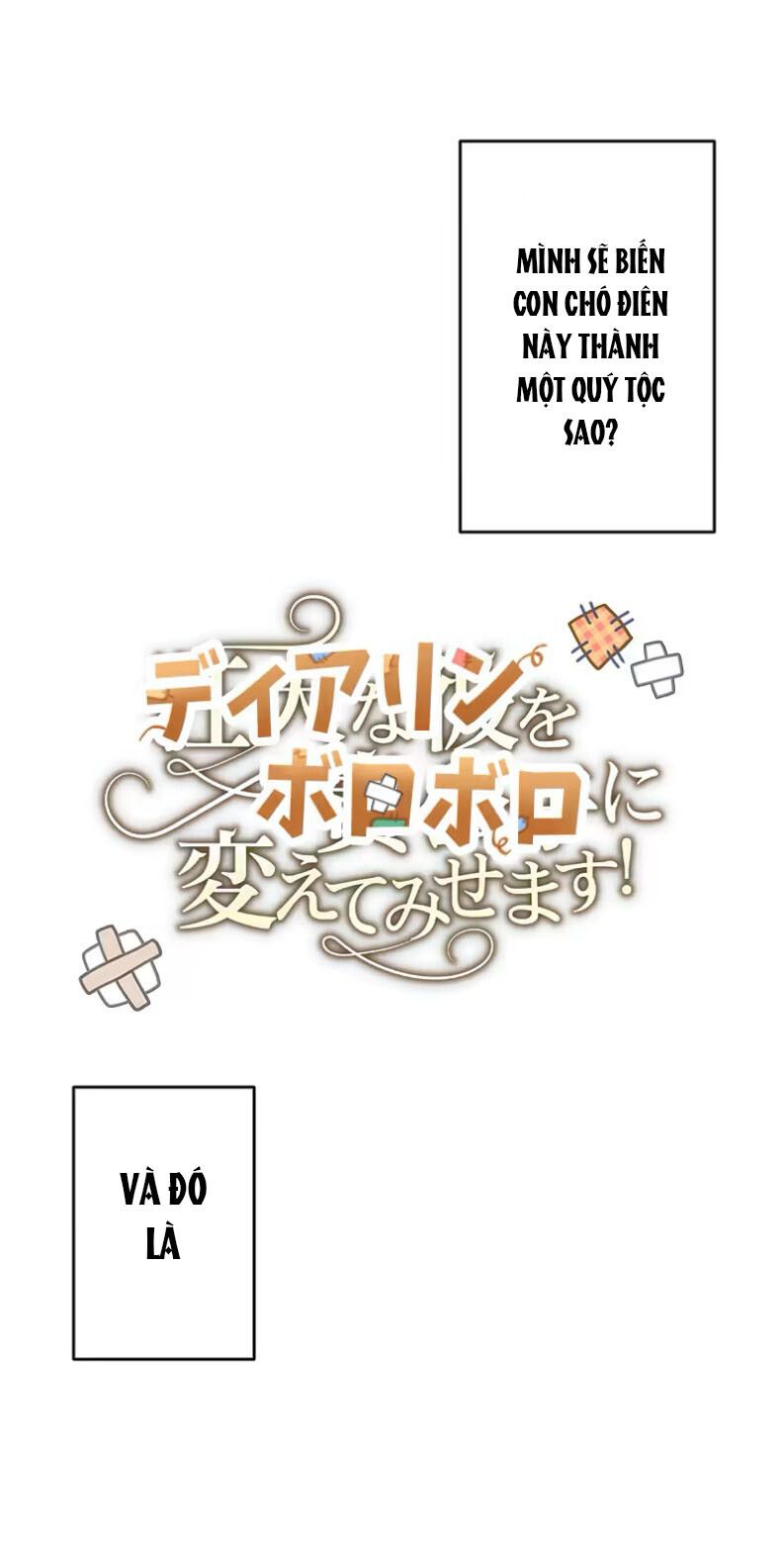 Tôi Sẽ Biến Anh Ta Từ Một Con Chó Điên Thành Một Chàng Quý Tộc Chương 12 page 34 - Giả Dược