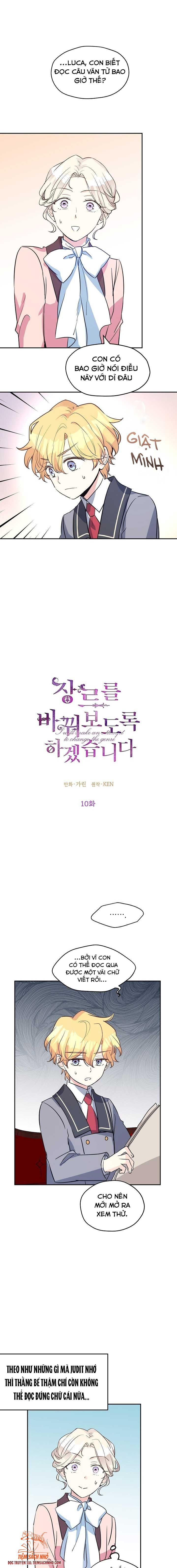 Tôi Sẽ Cố Gắng Thay Đổi Cốt Truyện Chương 10 page 4 - Giả Dược