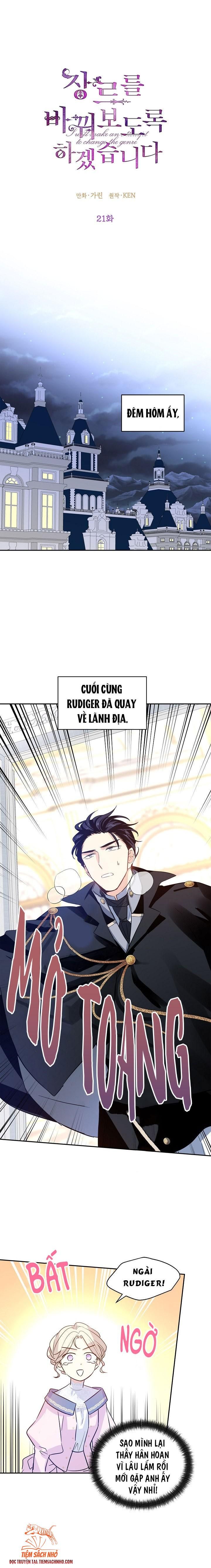  Tôi Sẽ Cố Gắng Thay Đổi Cốt Truyện Chương 21 page 4 - Giả Dược