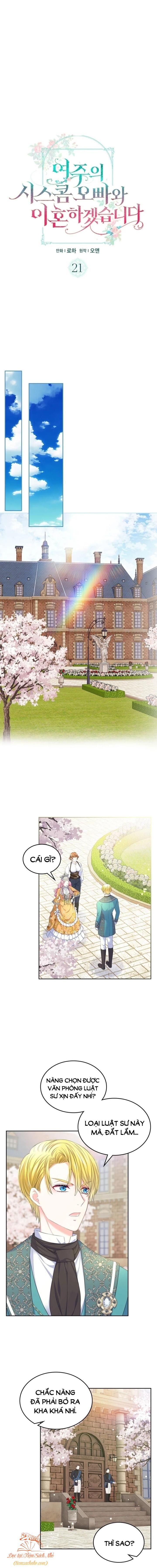 Tôi Sẽ Ly Hôn Với Anh Trai Nữ Chính Chương 21 page 2 - Giả Dược
