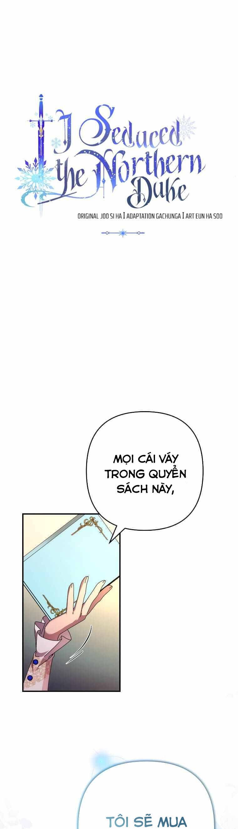 Tôi Sẽ Quyến Rũ Công Tước Phương Bắc Chương 30 page 1 - Giả Dược