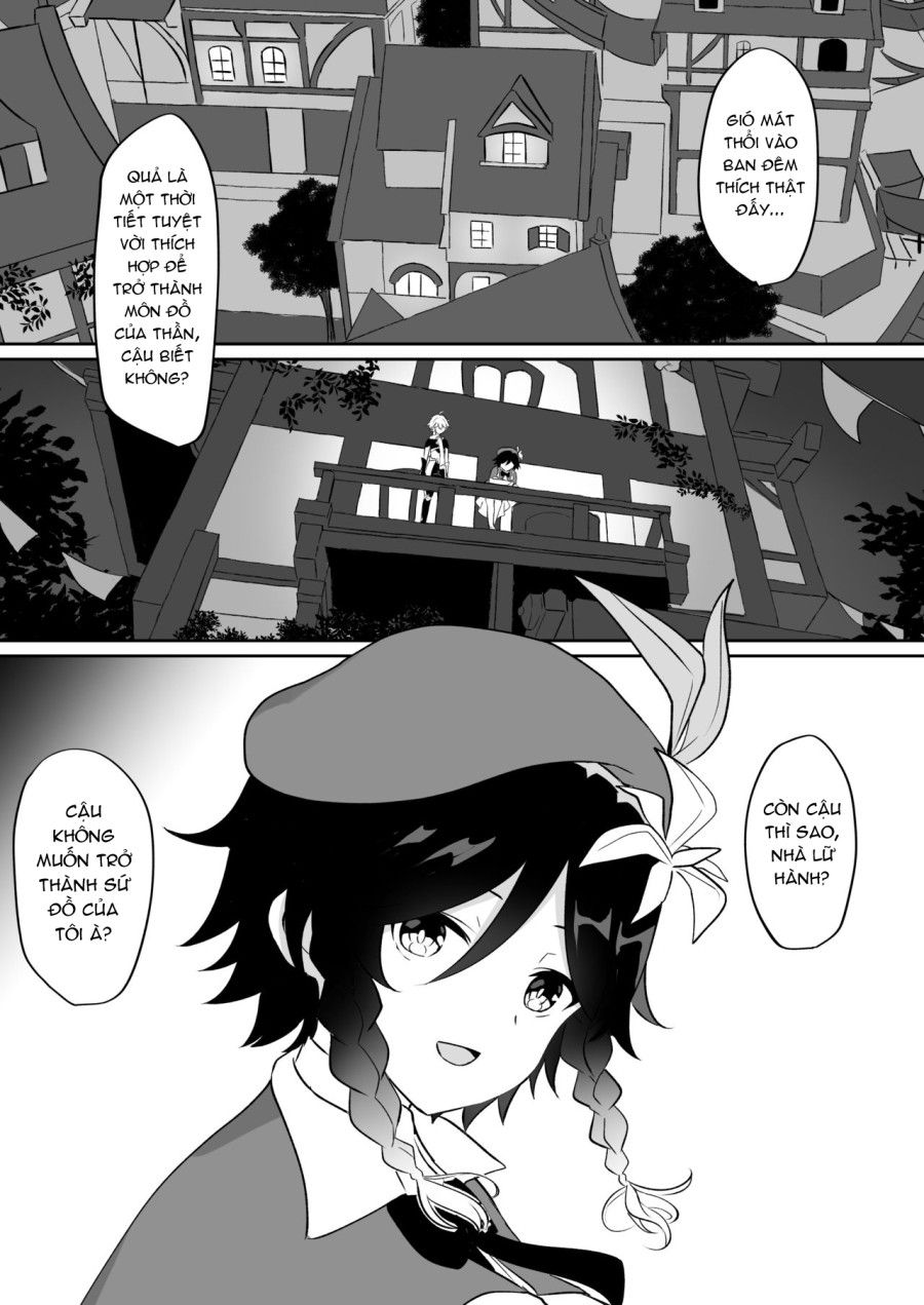 Tôi Sẽ Trở Thành Sứ Đồ Của Ngài Barbatos! Oneshot page 2 - Giả Dược