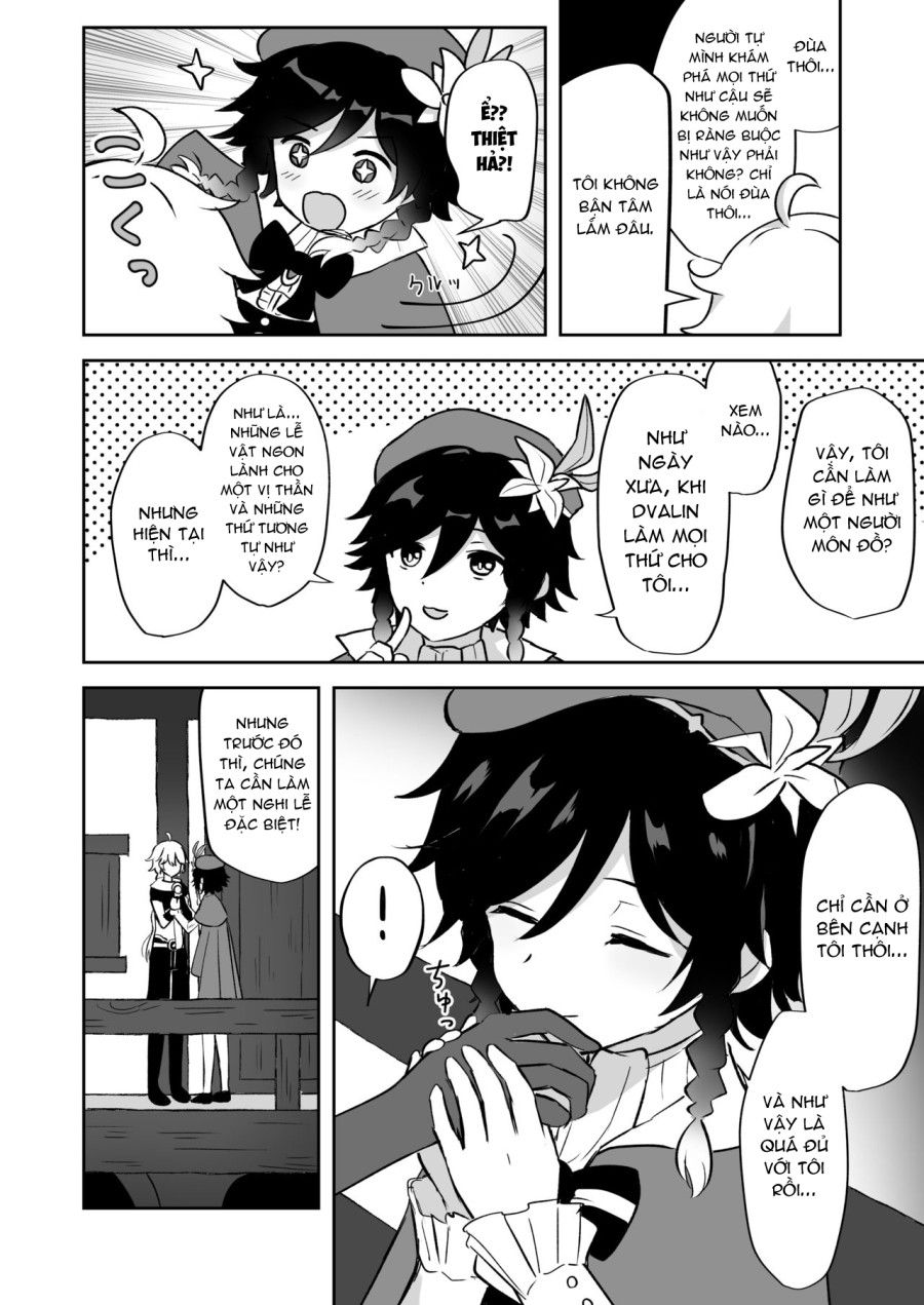 Tôi Sẽ Trở Thành Sứ Đồ Của Ngài Barbatos! Oneshot page 3 - Giả Dược