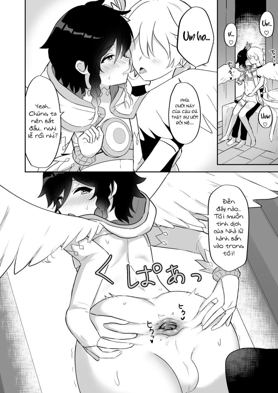 Tôi Sẽ Trở Thành Sứ Đồ Của Ngài Barbatos! Oneshot page 9 - Giả Dược
