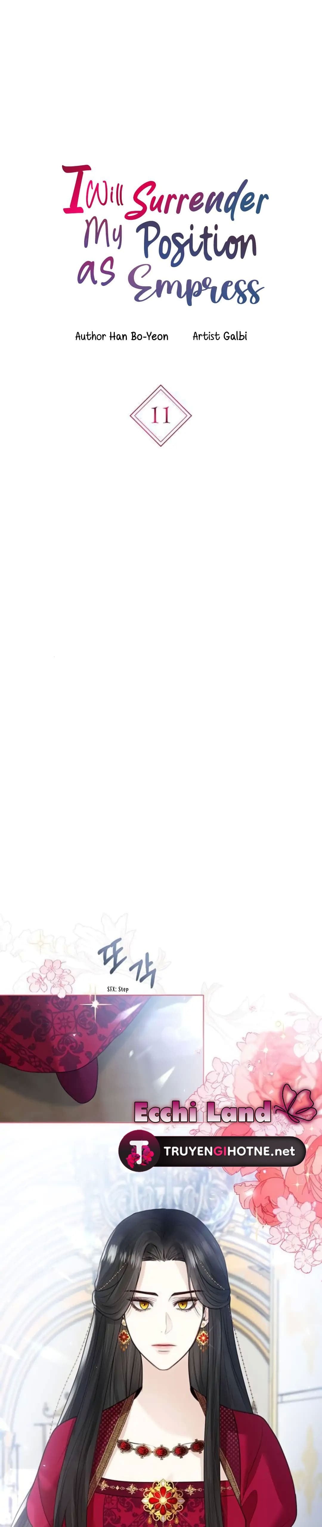 Tôi Sẽ Từ Bỏ Vị Trí Hoàng Hậu Chương 11.1 page 2 - Giả Dược