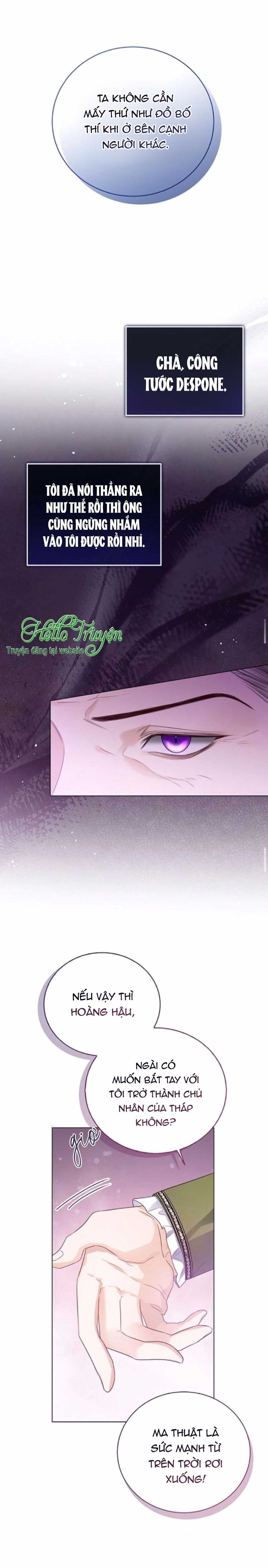 Tôi Sẽ Từ Bỏ Vị Trí Hoàng Hậu Chương 33 page 13 - Giả Dược