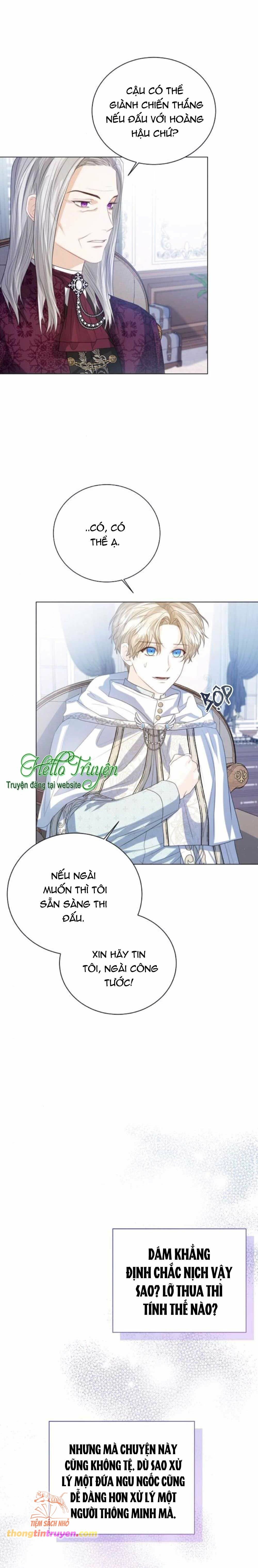 Tôi Sẽ Từ Bỏ Vị Trí Hoàng Hậu Chương 38 page 16 - Giả Dược