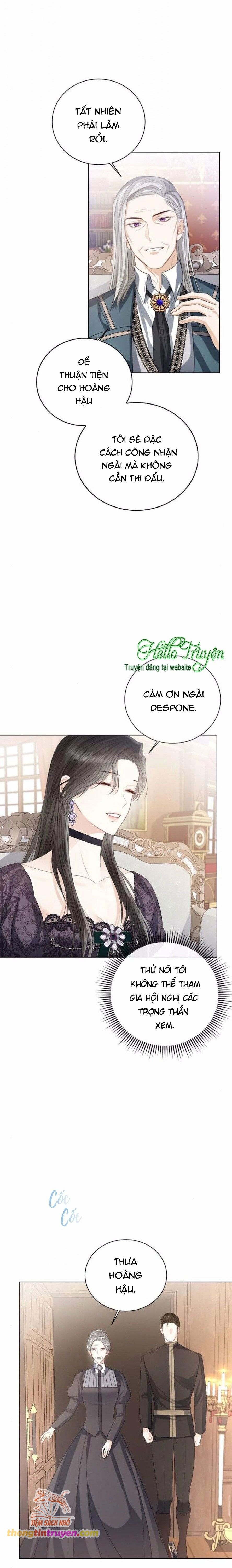 Tôi Sẽ Từ Bỏ Vị Trí Hoàng Hậu Chương 4.2 page 6 - Giả Dược