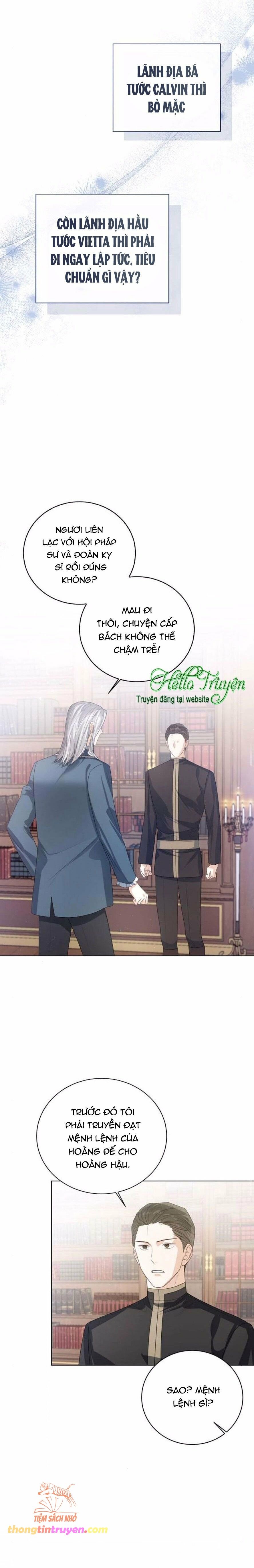 Tôi Sẽ Từ Bỏ Vị Trí Hoàng Hậu Chương 4.2 page 9 - Giả Dược