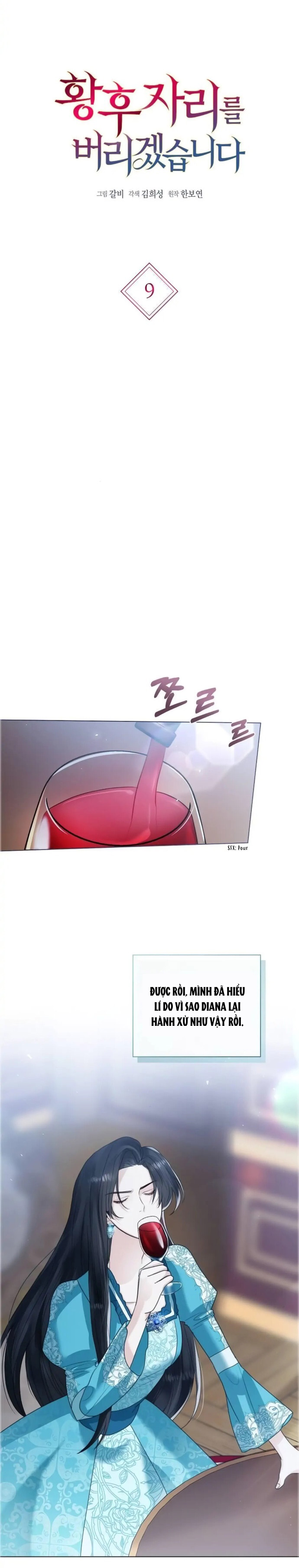 Tôi Sẽ Từ Bỏ Vị Trí Hoàng Hậu Chương 9 page 3 - Giả Dược