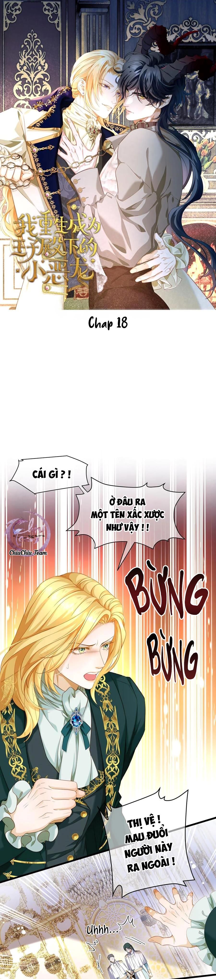 đọc truyện Tôi Tái Sinh Thành Tiểu Ác Long Của Hoàng Tử Điện Hạ Chương 18 ảnh 1 tại Giả Dược