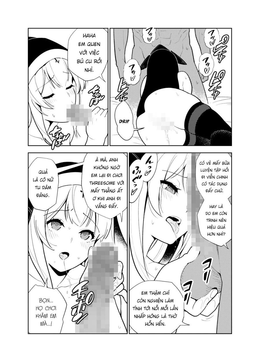 Tôi Thấy Được Chỉ Số Dâm Tà Của Chị Sơ Yêu Quý Và Rồi Oneshot page 44 - Giả Dược