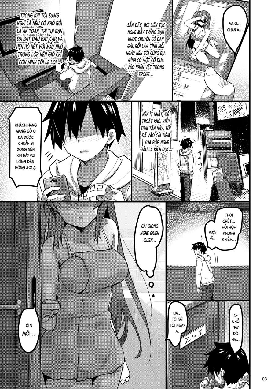 Tới Tiệm Xoa Bóp Kích Dục, Tôi Đụng Mặt Bạn Cùng Lớp (nguyên Tác) Oneshot page 2 - Giả Dược