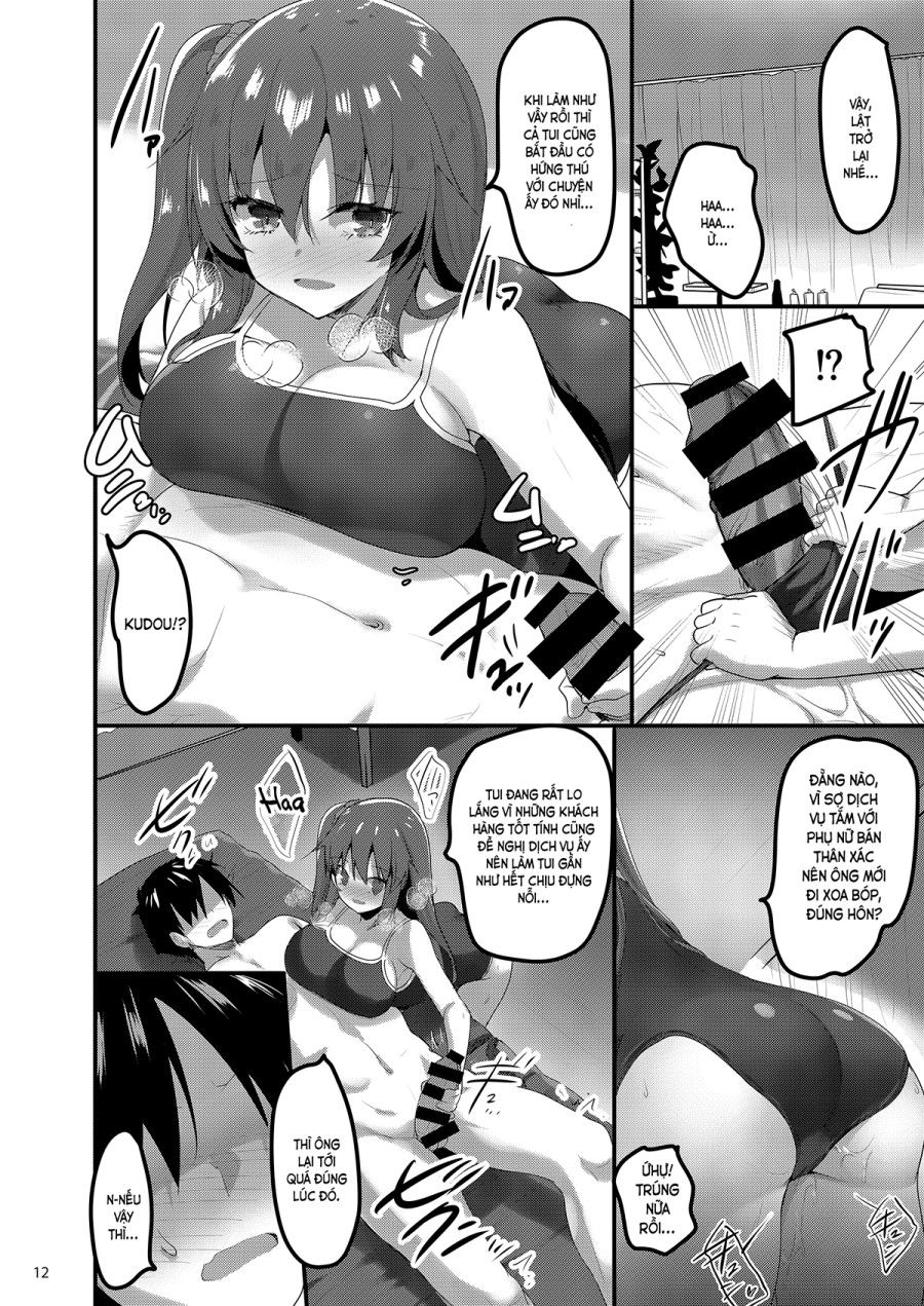 Tới Tiệm Xoa Bóp Kích Dục, Tôi Đụng Mặt Bạn Cùng Lớp (nguyên Tác) Oneshot page 11 - Giả Dược