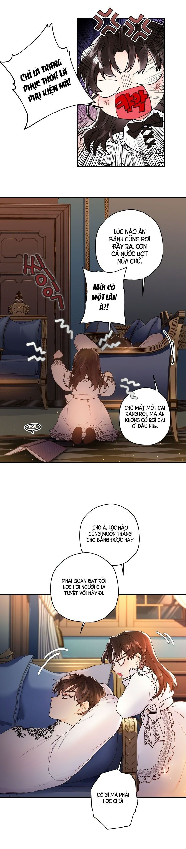 Tôi Trở Thành Con Gái Nuôi Của Nam Chính! Chương 14 page 13 - Giả Dược