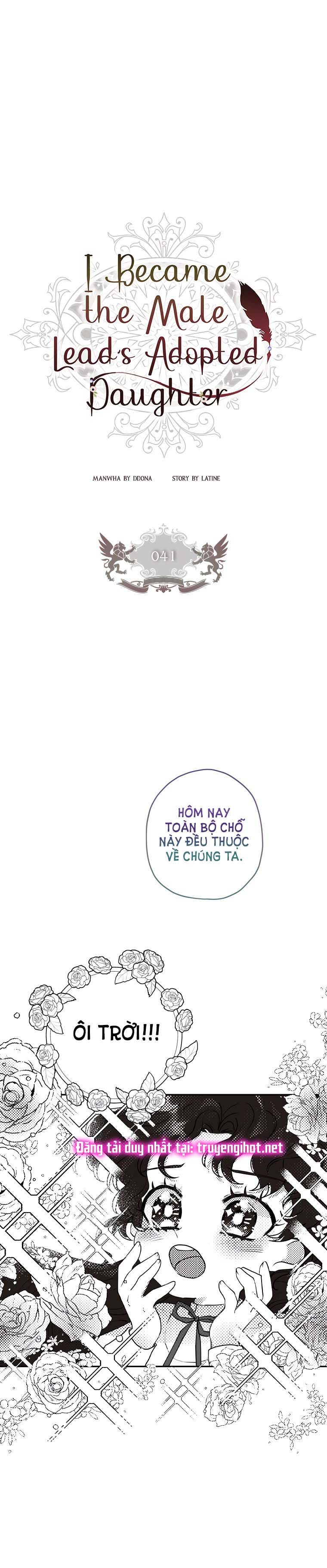 Tôi Trở Thành Con Gái Nuôi Của Nam Chính! Chương 41 page 3 - Giả Dược