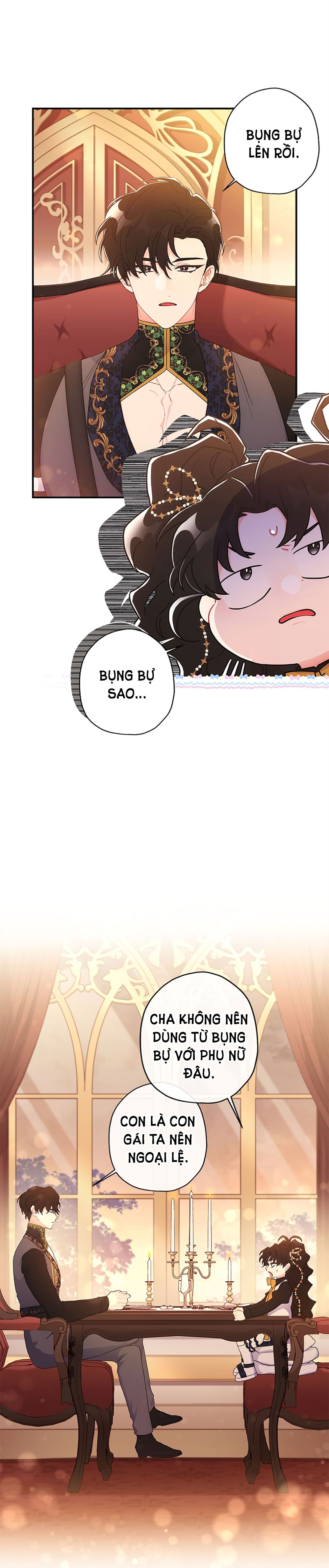 Tôi Trở Thành Con Gái Nuôi Của Nam Chính! Chương 76.1 page 17 - Giả Dược