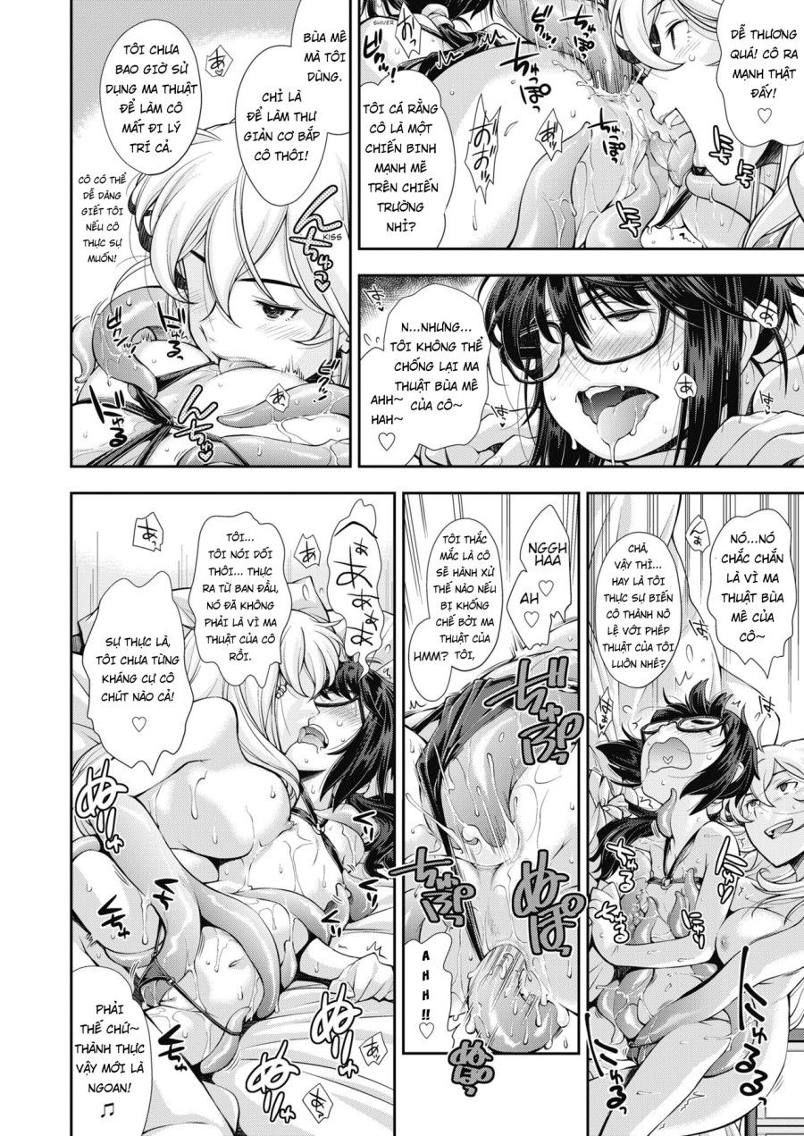 Tôi Trở Thành Một Chiến Binh Loli Ở Thế Giới Khác Nhưng Lại Bị Ô Uế Bởi Một Ả Lesbian Và Xúc Tu. Oneshot page 15 - Giả Dược