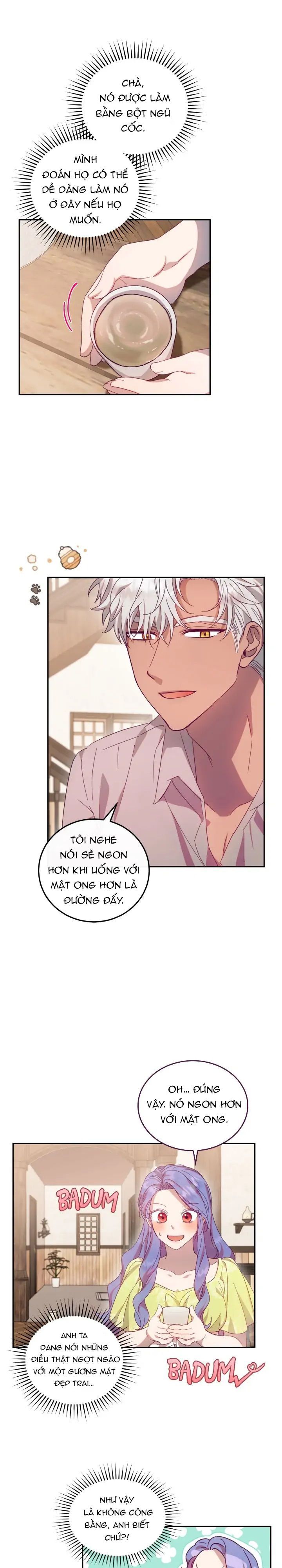 Tôi Trở Thành Nữ Phản Diện Trong Cuốn Tiểu Thuyết Tàn Khốc Chương 4.2 page 1 - Giả Dược