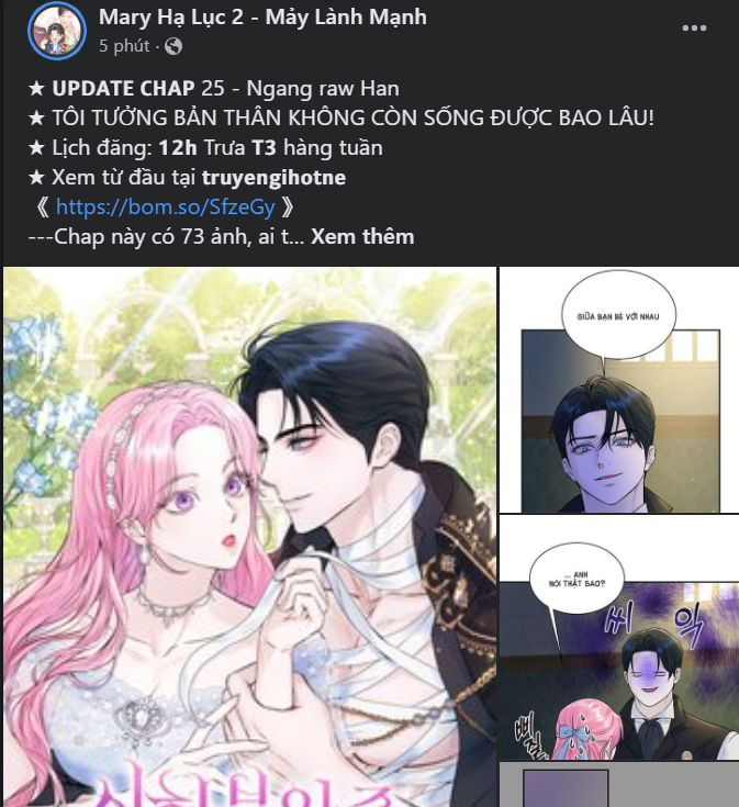 Tôi Tưởng Bản Thân Không Còn Sống Được Bao Lâu Chương 24.2 page 17 - Giả Dược