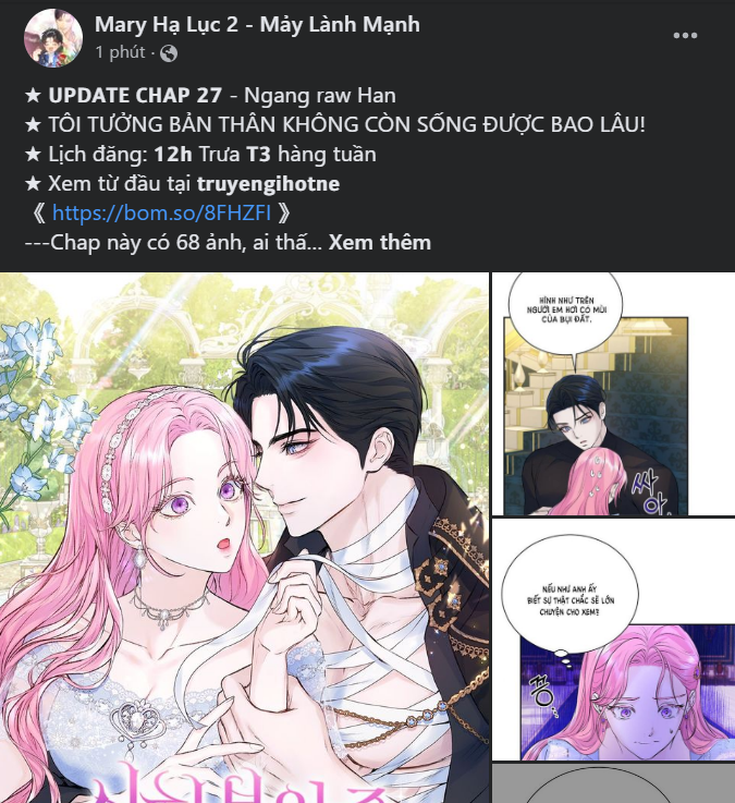 Tôi Tưởng Bản Thân Không Còn Sống Được Bao Lâu Chương 27.1 page 21 - Giả Dược