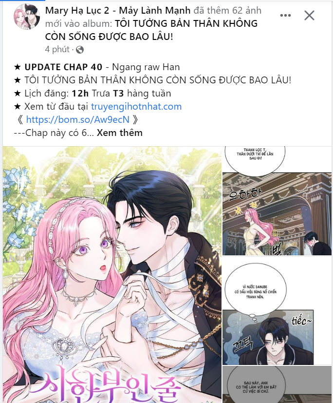 Tôi Tưởng Bản Thân Không Còn Sống Được Bao Lâu Chương 39 page 95 - Giả Dược