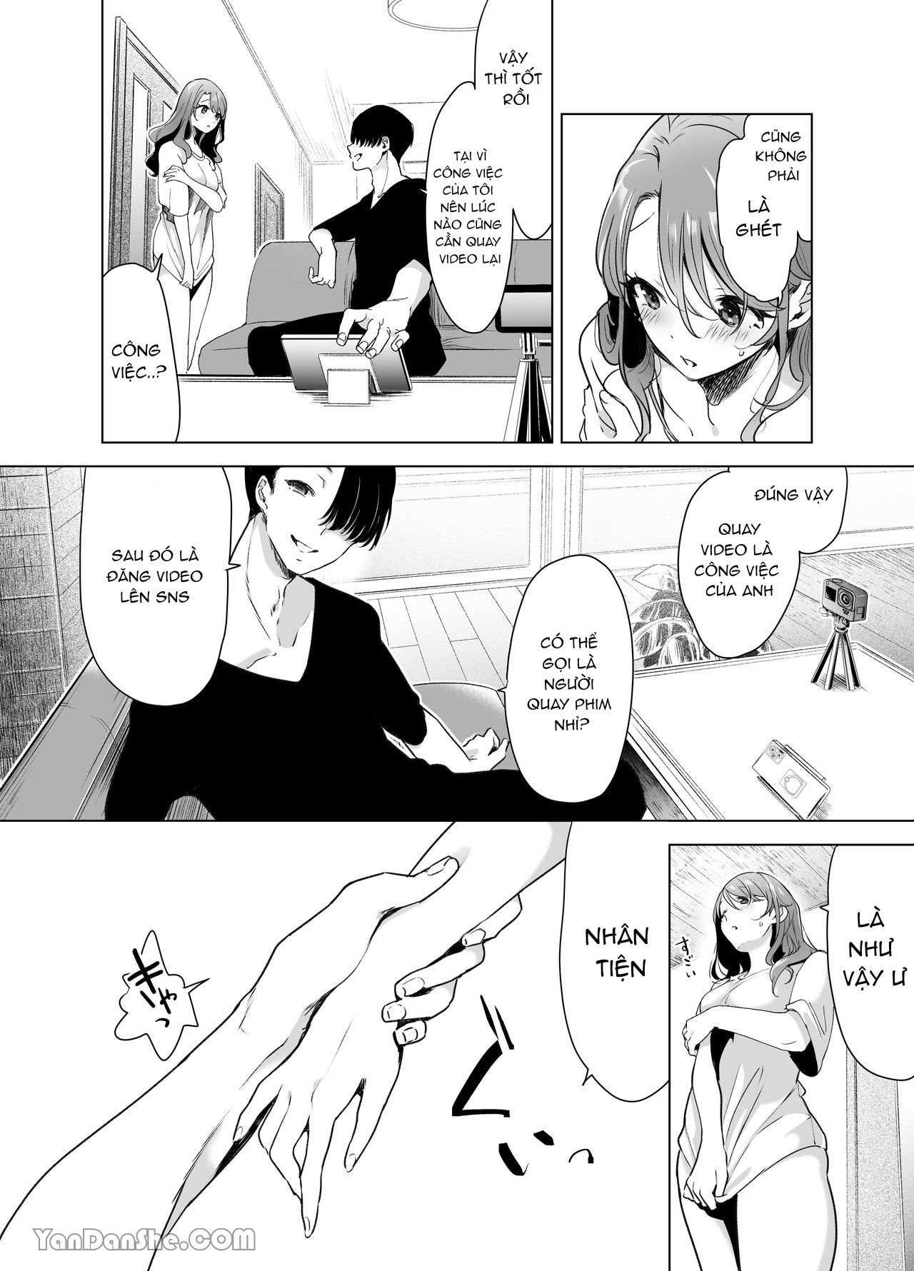 Tôi Và Người Yêu Nghiện Ghi Hình Những Khoảnh Khắc Dâm Đãng Chương 4 page 5 - Giả Dược