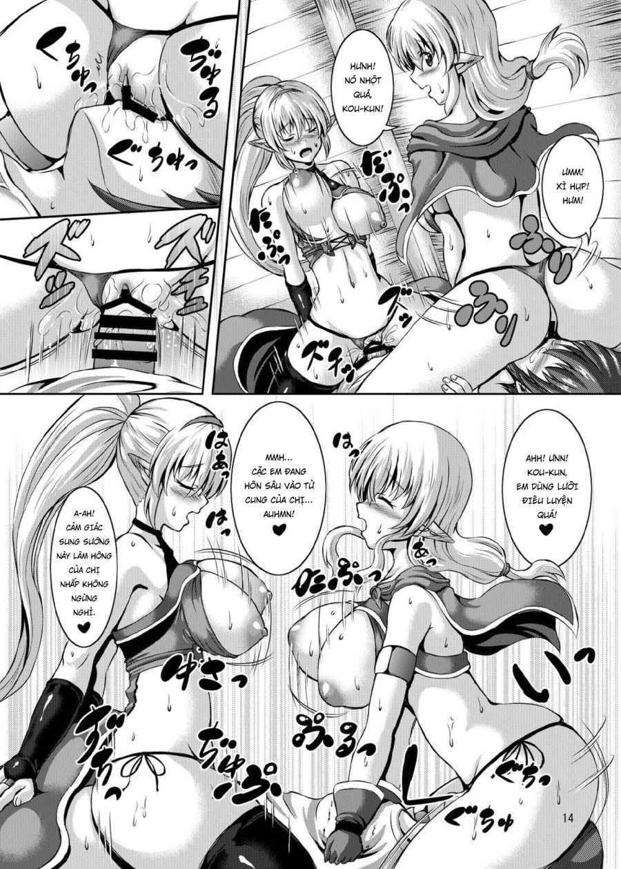 Tôi Và Những Chị Gái Ở Thế Giới Song Song Oneshot page 14 - Giả Dược
