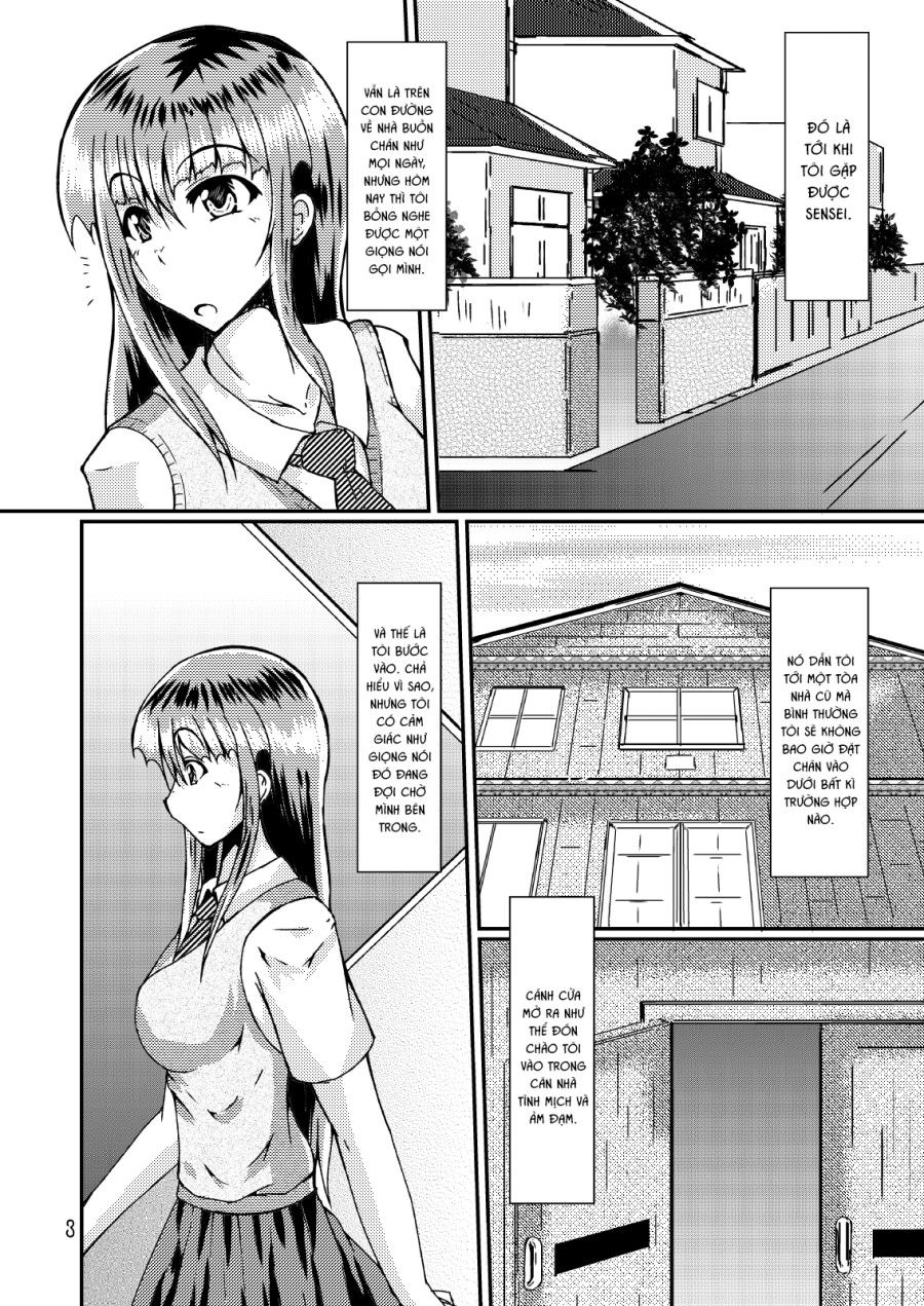 Tôi Và Sensei. Oneshot page 4 - Giả Dược