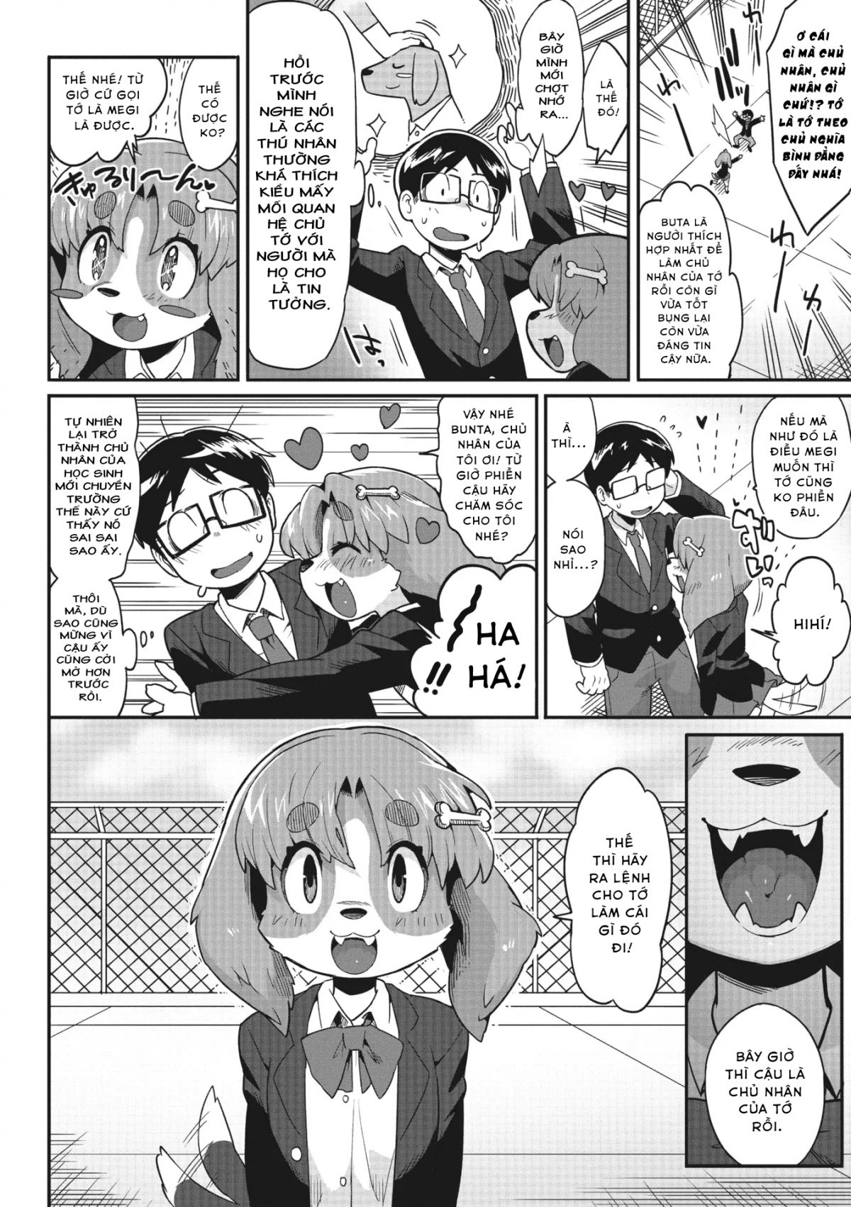 Tôi Vô Tình Làm Chủ Nhân Của Học Sinh Chuyển Trường Oneshot page 8 - Giả Dược