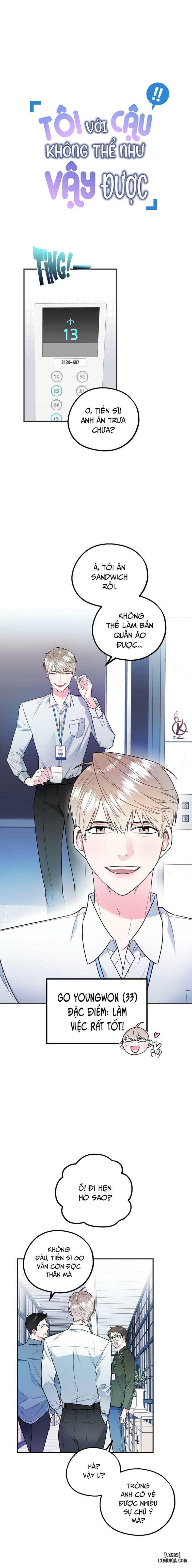 đọc truyện Tôi Với Cậu Không Thể Như Vậy Được Chương 1 ảnh 10 tại Thiên Thai Truyện