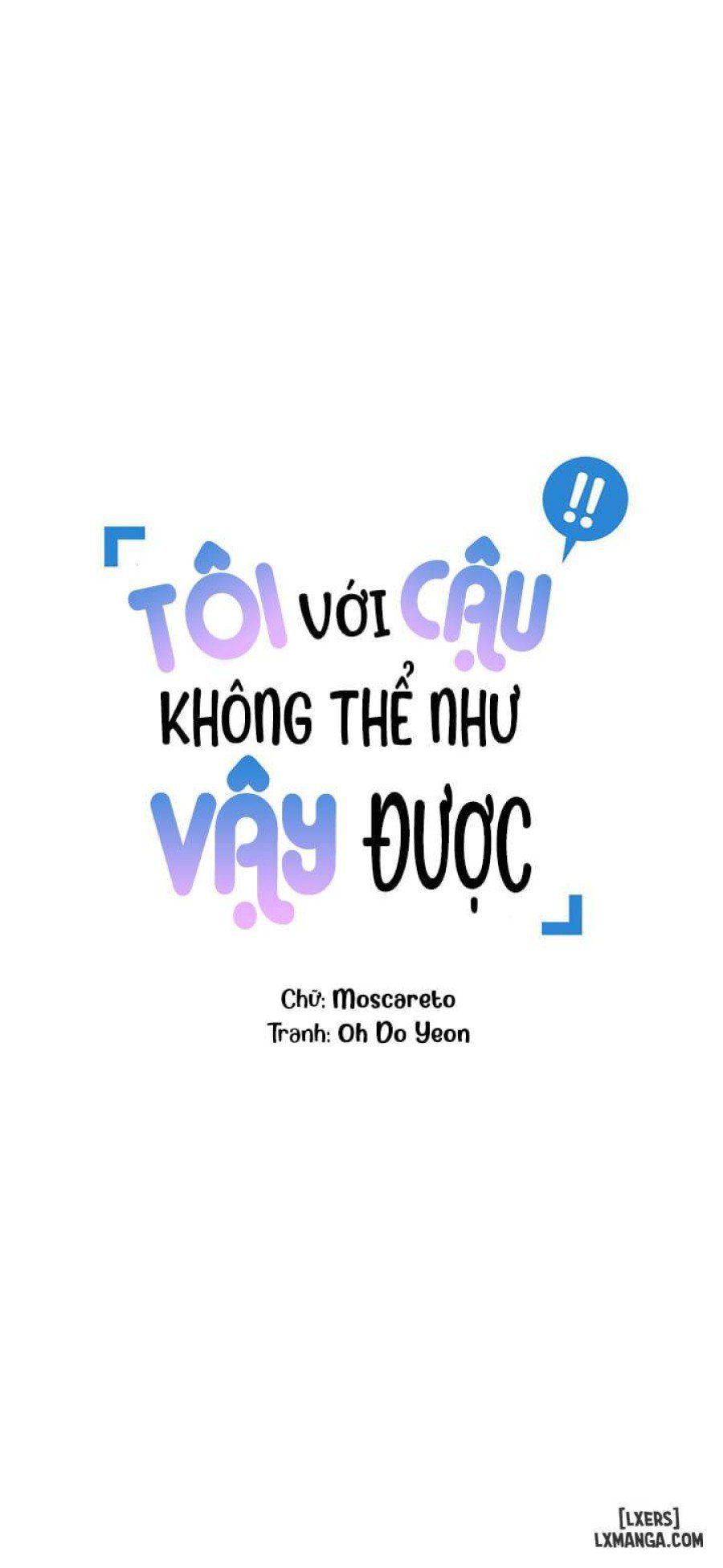 đọc truyện Tôi Với Cậu Không Thể Như Vậy Được Chương 14 ảnh 4 tại Thiên Thai Truyện