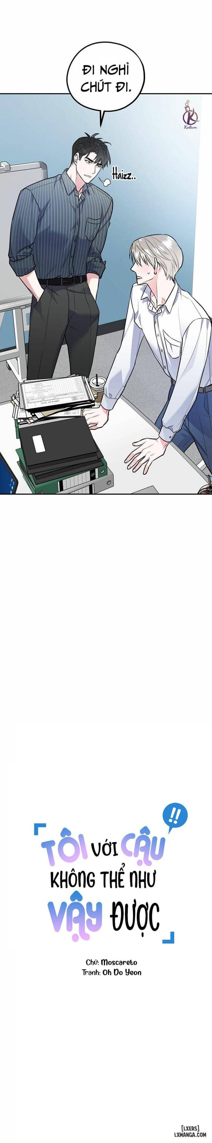 đọc truyện Tôi Với Cậu Không Thể Như Vậy Được Chương 17 ảnh 4 tại Thiên Thai Truyện