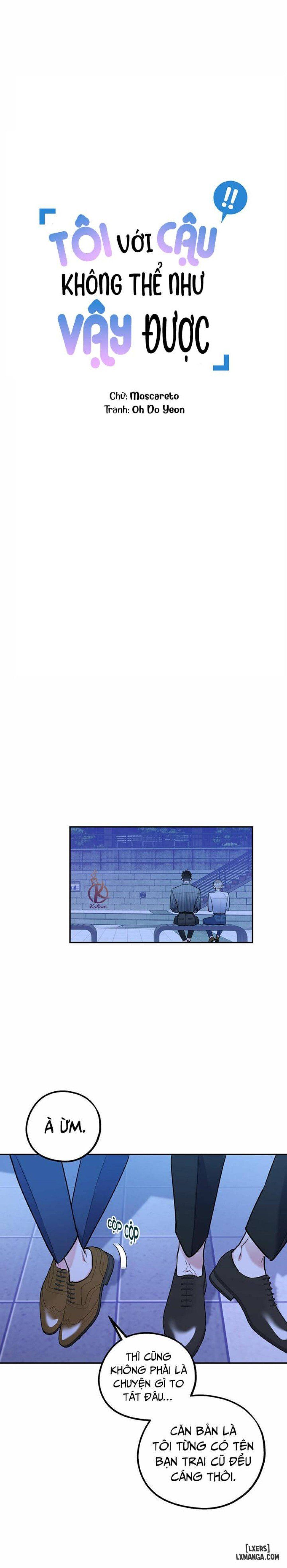 đọc truyện Tôi Với Cậu Không Thể Như Vậy Được Chương 18 ảnh 8 tại Thiên Thai Truyện