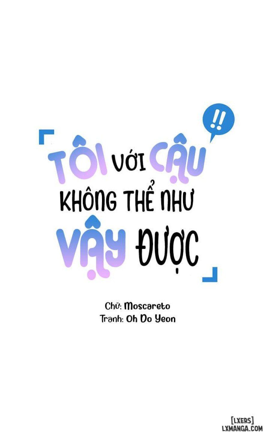 đọc truyện Tôi Với Cậu Không Thể Như Vậy Được Chương 20 ảnh 13 tại Thiên Thai Truyện