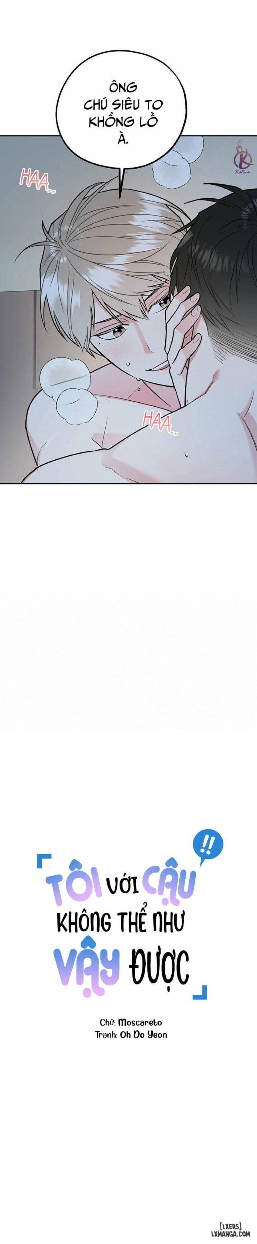 đọc truyện Tôi Với Cậu Không Thể Như Vậy Được Chương 22 ảnh 7 tại Thiên Thai Truyện