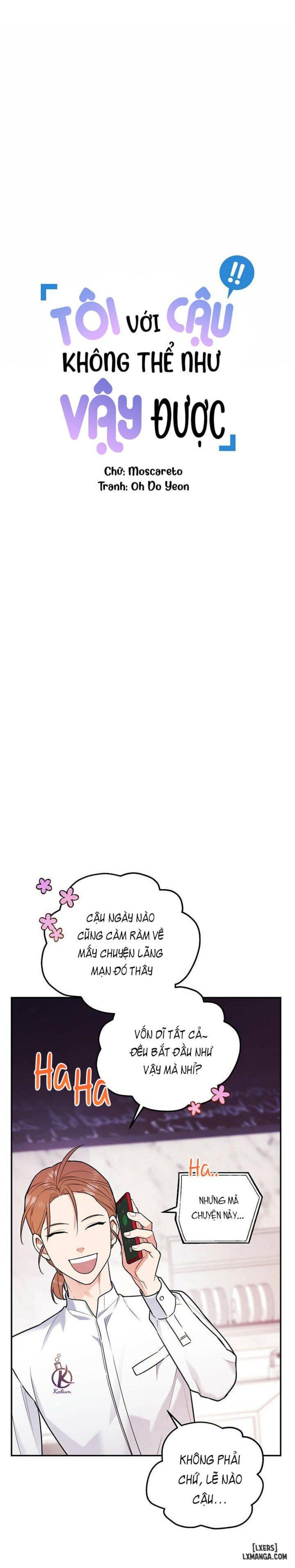 đọc truyện Tôi Với Cậu Không Thể Như Vậy Được Chương 23 ảnh 7 tại Thiên Thai Truyện