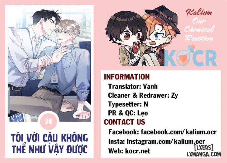 đọc truyện Tôi Với Cậu Không Thể Như Vậy Được Chương 24 ảnh 28 tại Thiên Thai Truyện