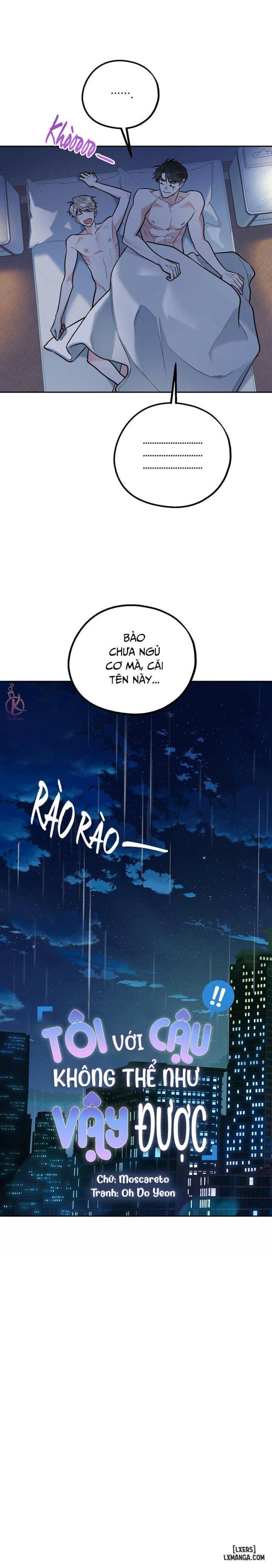 đọc truyện Tôi Với Cậu Không Thể Như Vậy Được Chương 24 ảnh 6 tại Thiên Thai Truyện