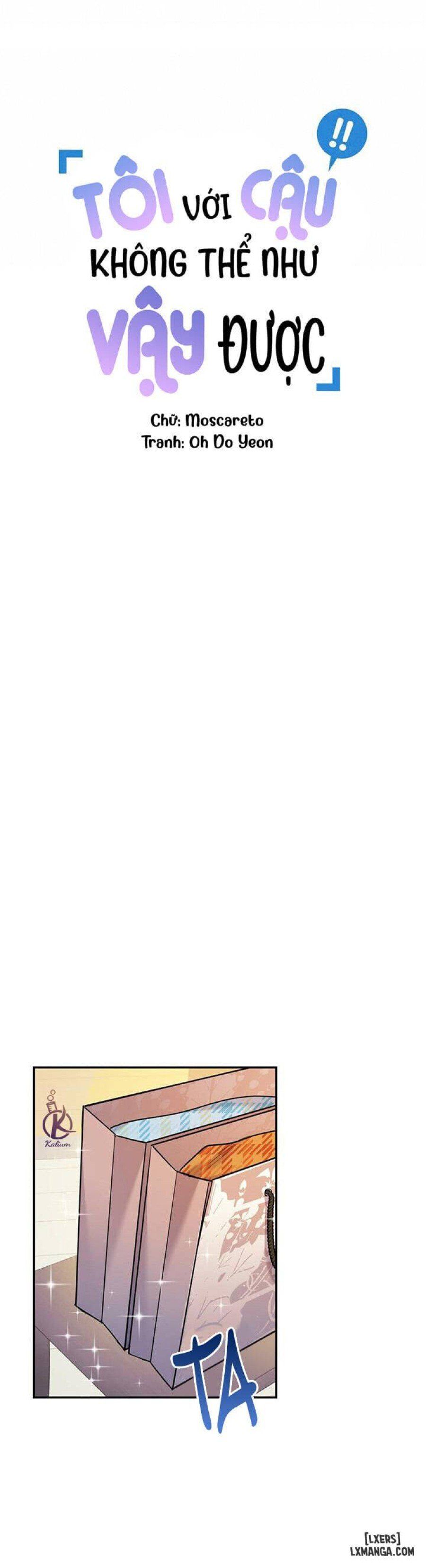 đọc truyện Tôi Với Cậu Không Thể Như Vậy Được Chương 25 ảnh 8 tại Thiên Thai Truyện